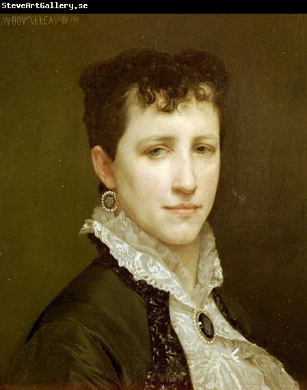 William-Adolphe Bouguereau Portrait of Miss Elizabeth Gardner